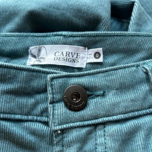 CARVE DESIGNS Title Nine Dogtown Carson Cord Boyfriend Pant Sz 0 ~ NEW! - Picture 5 of 6